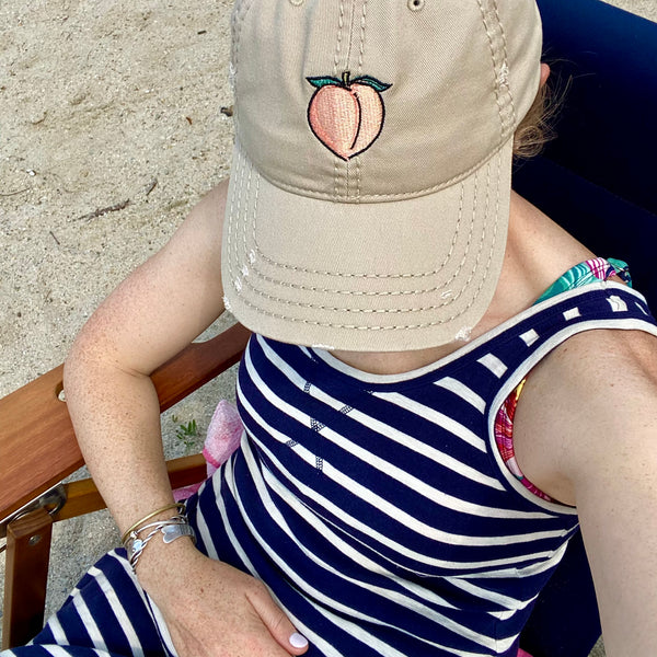 Peach Hat (#EatTheDamnPeach)