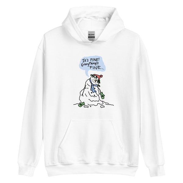 Snowmom - Everything Is Fine - Hoodie
