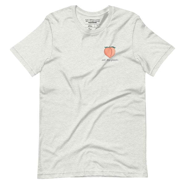 Eat the Peach (Small Script) Tee - Multiple Colors!
