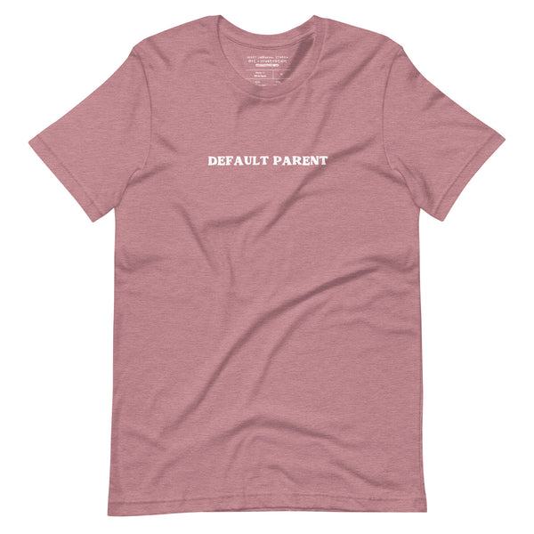 Default Parent Tee (Small Text, Multiple Colors!)