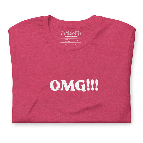 OMG!!!! Tee (Multiple Colors!)
