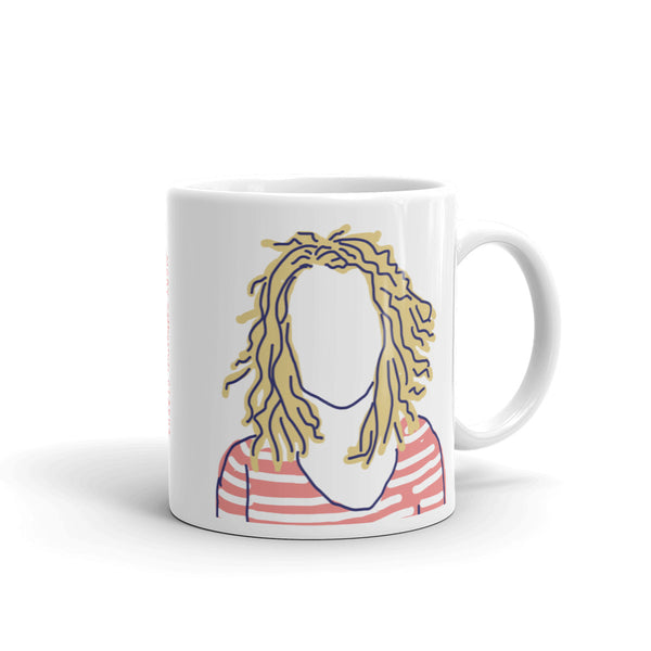 Clearly I'm Thriving Blonde - Double-Sided Mug