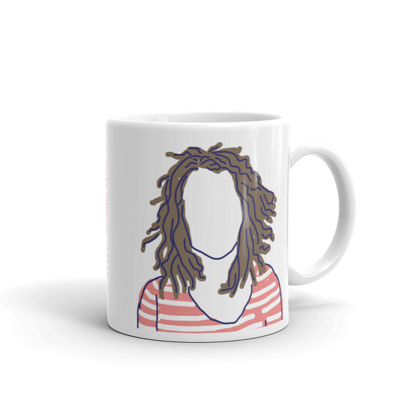 Clearly I'm Thriving Brunette- Double-Sided Mug