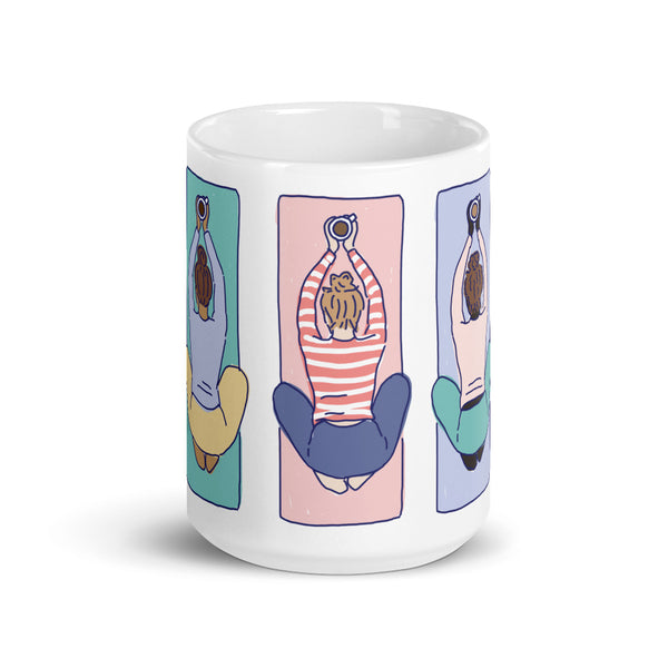 Coffee + Child's Pose Mug (15oz)