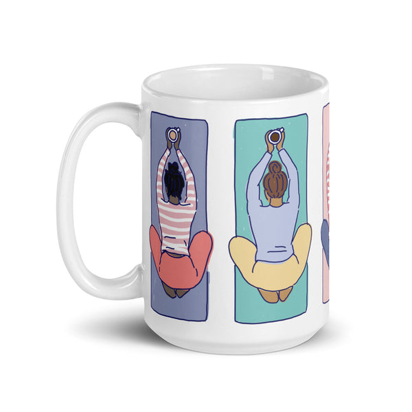 Coffee + Child's Pose Mug (15oz)
