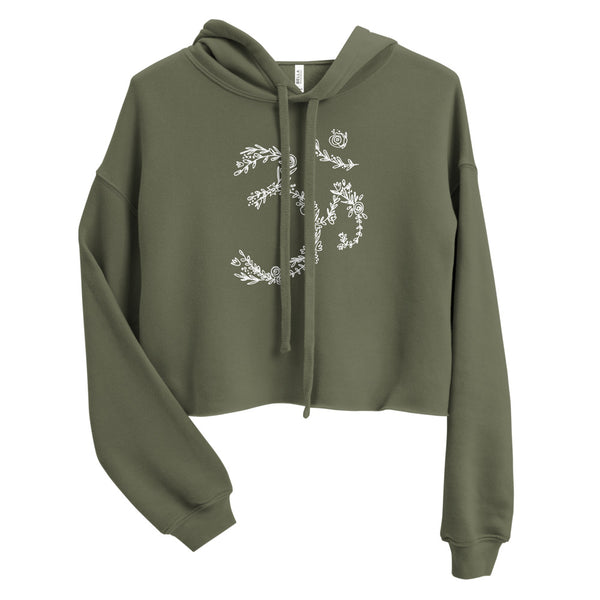 BlossOM Cropped Hoodie