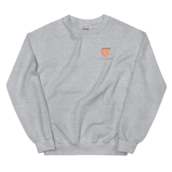 Eat The Peach Crew Sweatshirt