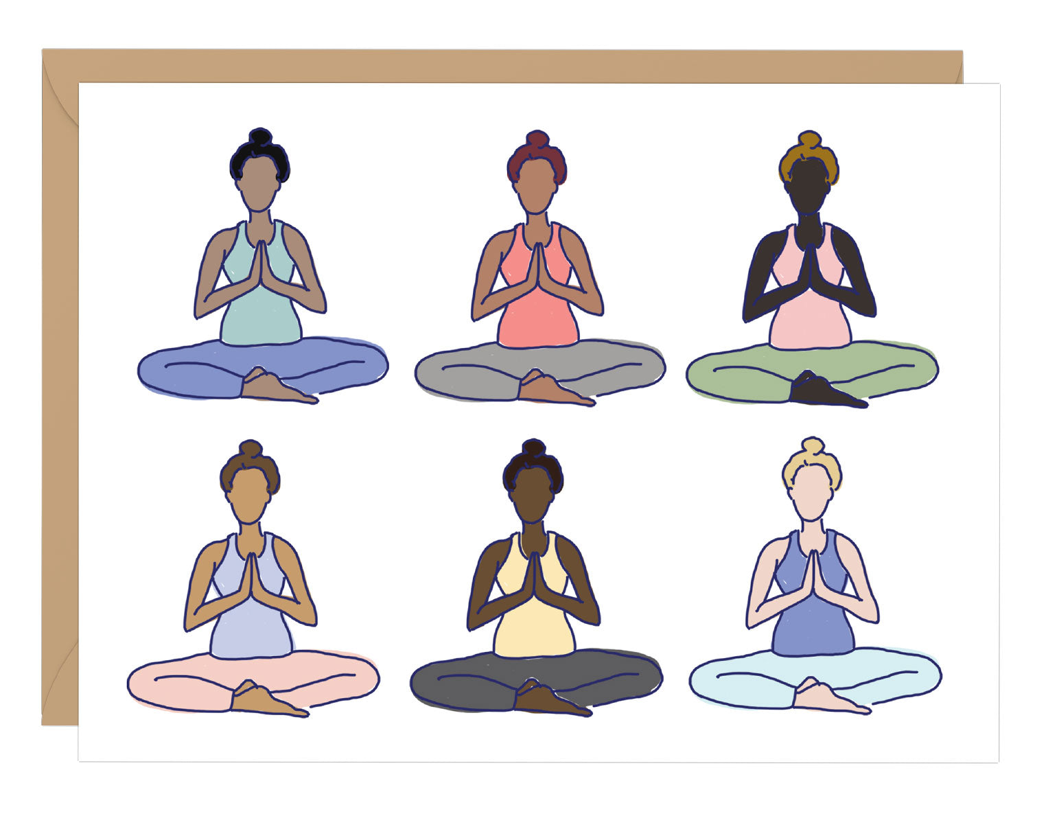 Namaste Yogis Card