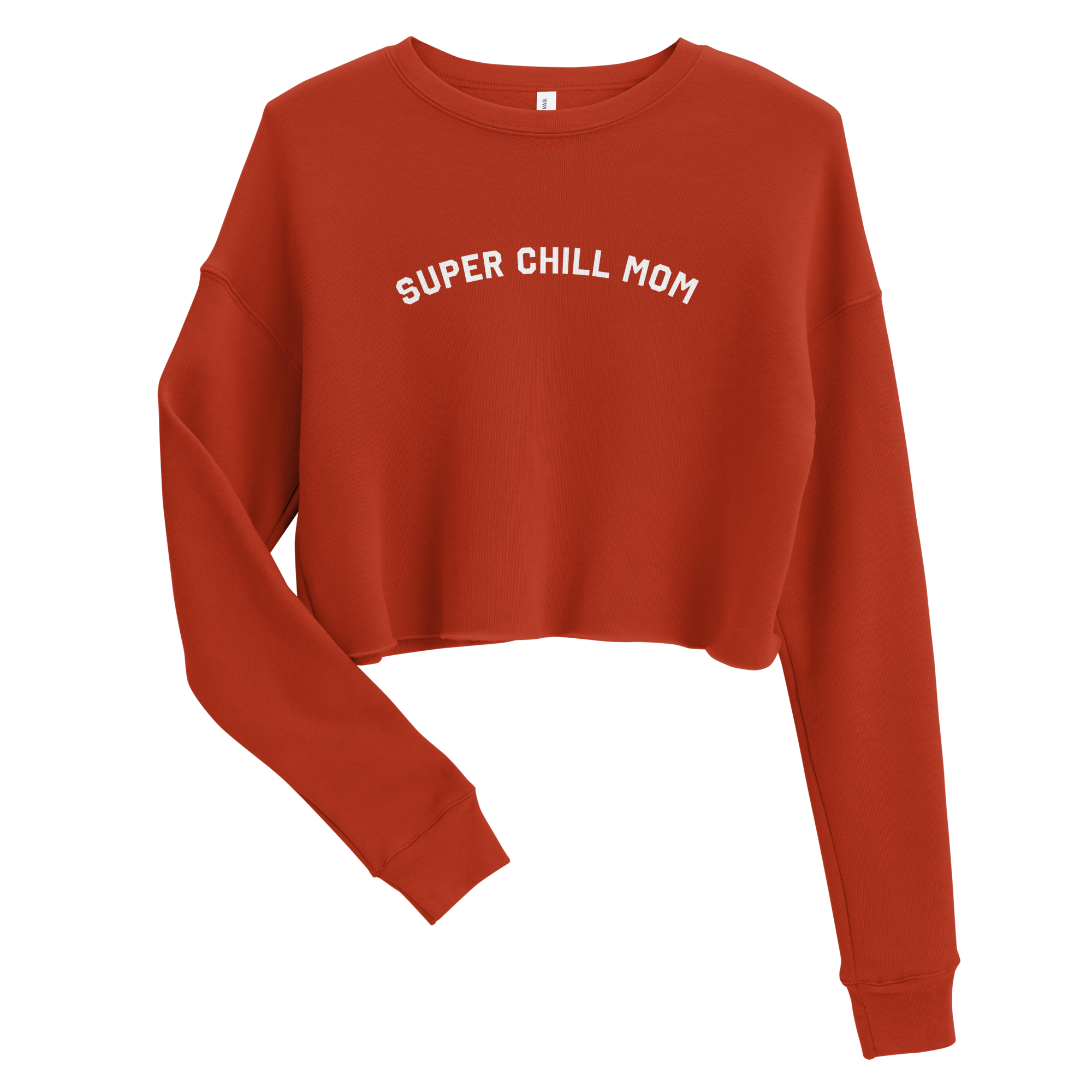 Super Chill Mom Crop Sweatshirt