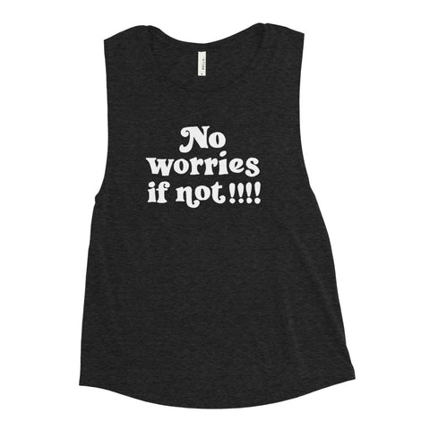 No worries if not!!!! Muscle Tank (Black)