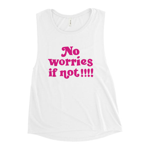 No worries if not!!!! Muscle Tank (White)