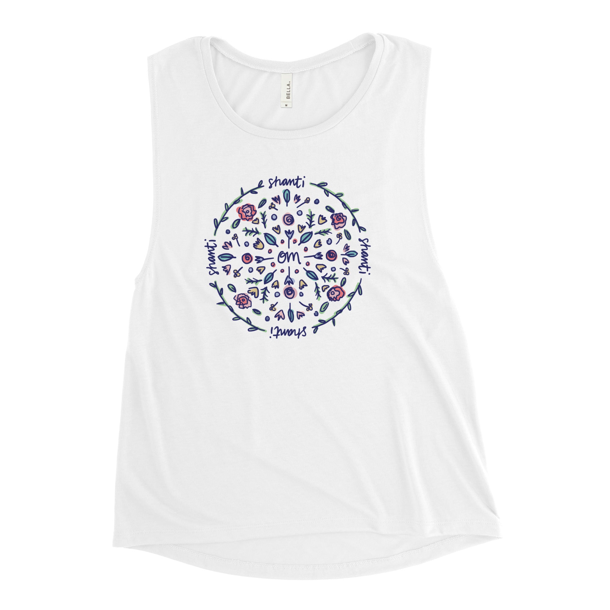 OM Shanti Mandala - Muscle Tank (Multiple Colors!)